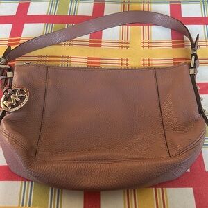 Michael Kors Bowery 30T5GBOL2L Genuine Leather Medium Shoulder Bag